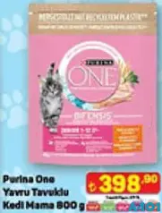 PURİNA ONE YAVRU TAVUKLU KEDİ MAMASI 800 G